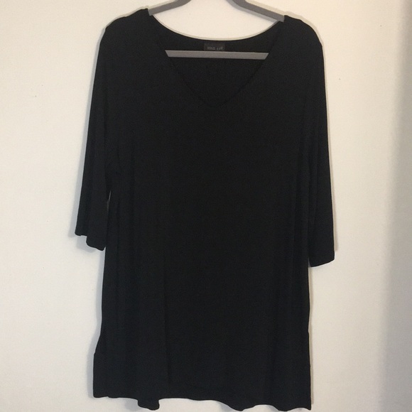 J. Jill Tops - J.Jill Black Tunic Top: Size L